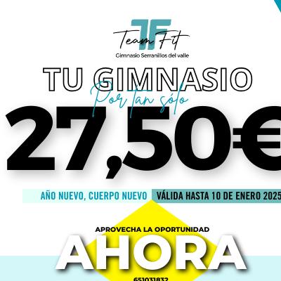 PROMO – Gimnasio Serranillos del valle